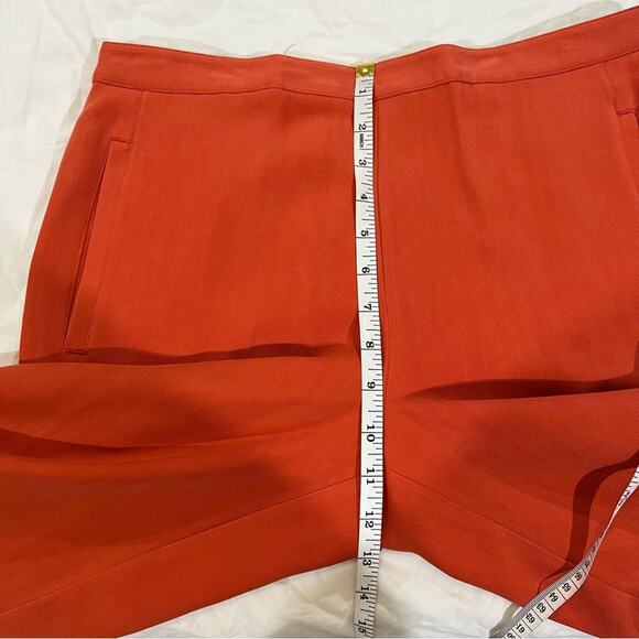 Tommy Bahama NWT Jamaican Jammer cropped Wide Leg Silk Pant sz 8 Red Earth - Picture 8 of 13